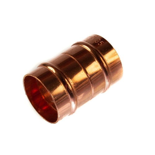 35mm Solder Ring Straight Coupling Copper Plumbing Fitting