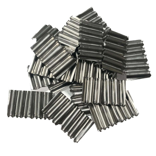 5/8" x 5c - 16mm x 26mm Corrugated Fastener Self Colour | (Pack of 20)