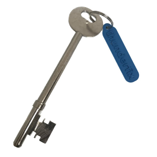 A10 Precut Mortice 420 Rimlock Key 3 Gauge 6.3mm for Yale and Gibbons