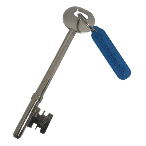 A12 Precut Mortice 420 Rimlock Key 3 Gauge 6.3mm for Yale and Gibbons