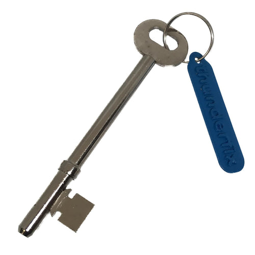 A8 Precut Mortice 420 Rimlock Key 3 Gauge 6.3mm for Yale and Gibbons