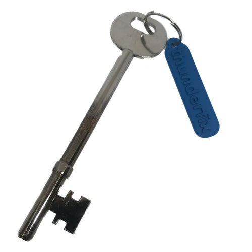 A9 Precut Mortice 420 Rimlock Key 3 Gauge 6.3mm for Yale and Gibbons