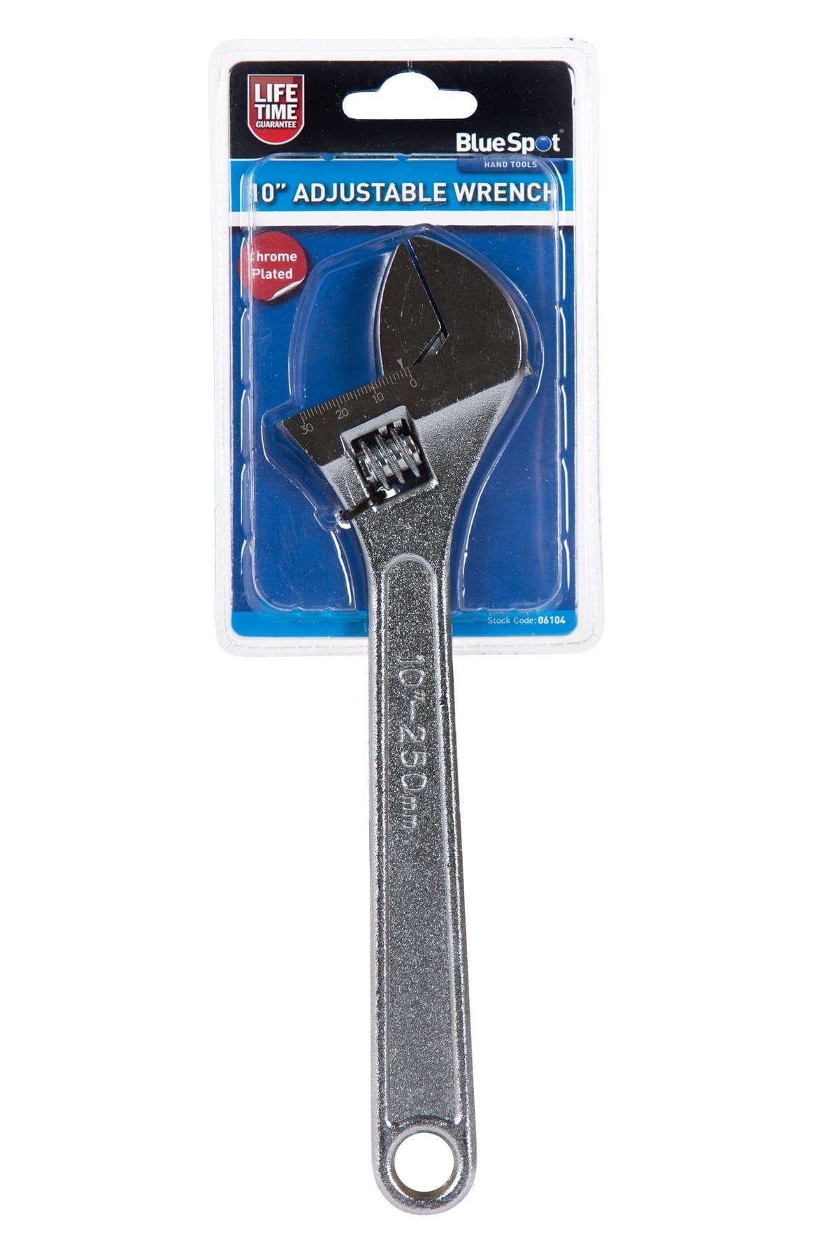 Adjustable Wrench 250mm - 10" | Bluespot Tools Service Item Bluespot Tools 903237