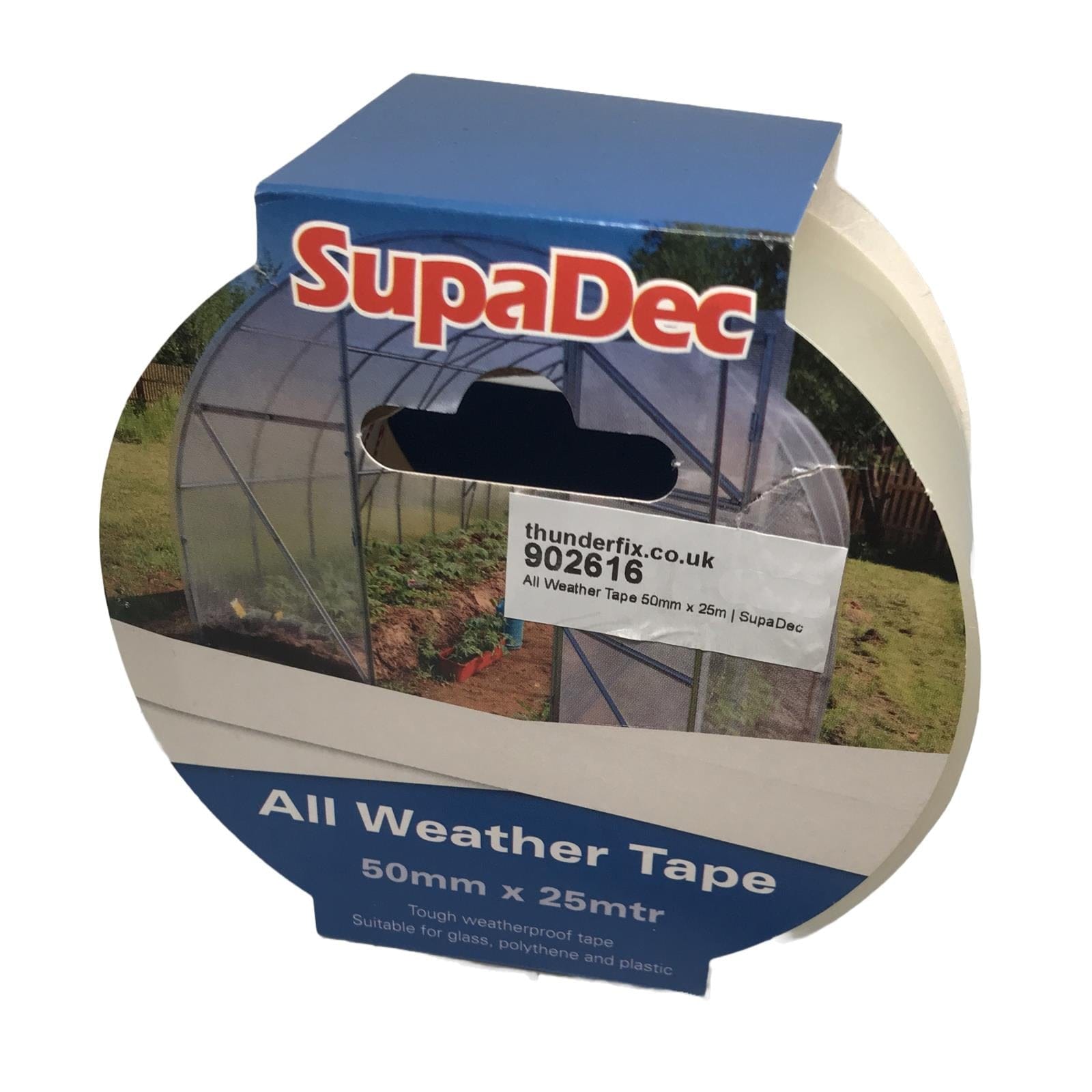 Pattern Weather Tape All Weather Tape 50mm x 25m | SupaDec – Thunderfix Hardware