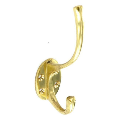 Brass Hat & Coat Hook 125mm | S2565 | Securit