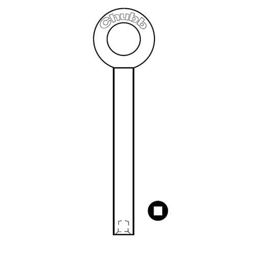 Chubb Window Key Replacement Window Lock Key 8013 Window Chubb 100569