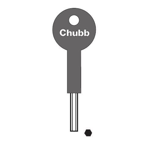 Chubb Yale Hexagonal Window Key Window Lock Key 8K101, 8K106, 8K123 4.5mm Window Keys Chubb 100111