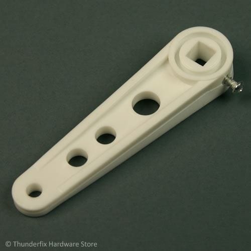 Cistern Lever Arm Adjustable Nylon White Cistern Levers Thunderfix 100013