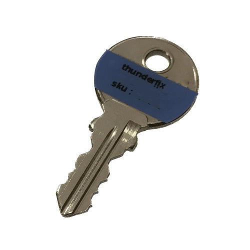 Citroen 2CV Replacement Door Key Cut to Code Ronis Code Series A4AA - A4JZ