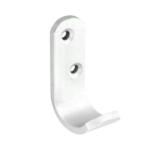 Coat Hook Aluminium (Pack of 2) | S6102 | Securit