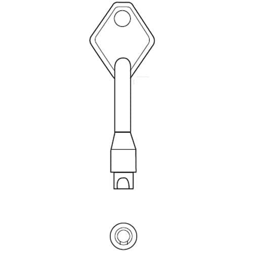 Copydex Window Key Replacement Window Handle Key Restrictor Window Copydex 100571