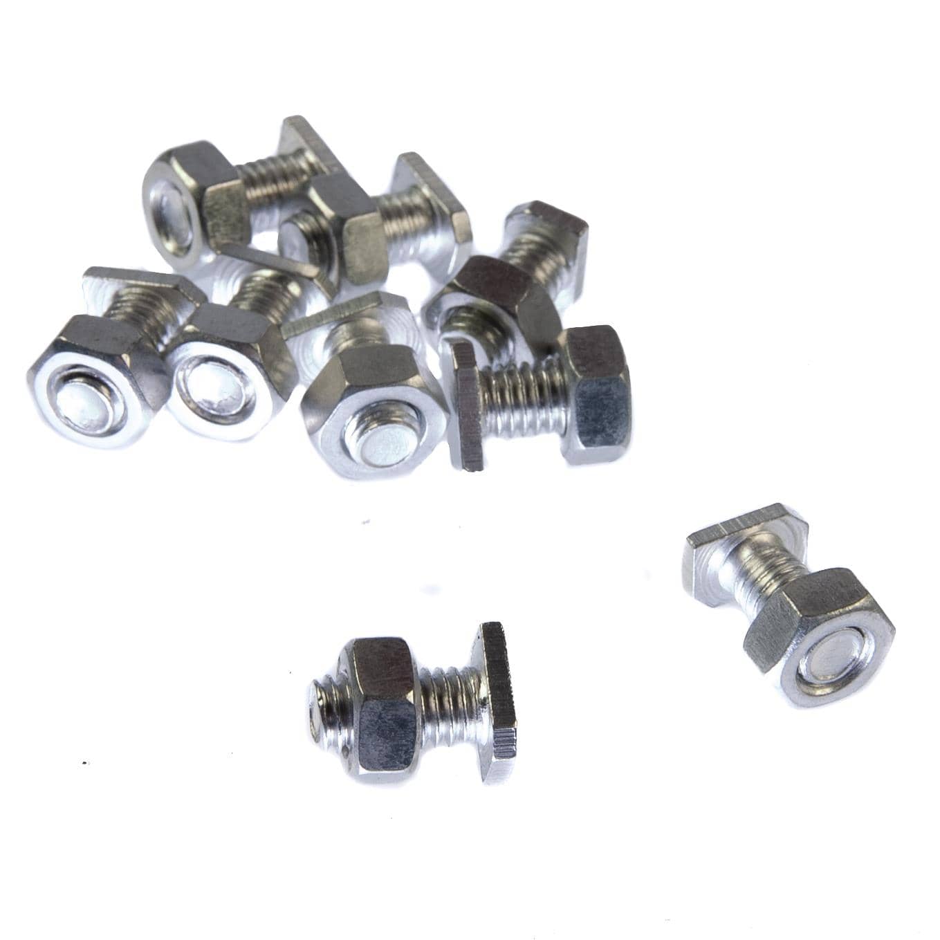 Cropped Head Greenhouse Nuts and Bolts (Pack of 10) Greenhouse Fittings Thunderfix 900010