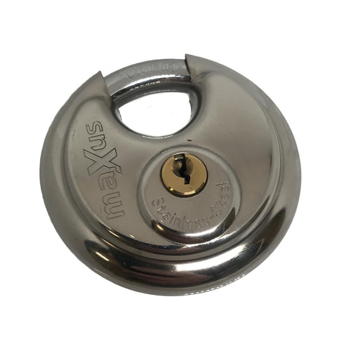 Discus Padlock Stainless Steel 70mm | Maxus