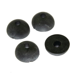 Dome Rubber Tap Washer 3/8" BSP Replacement 15.35mm Diameter (Pack of 4) Tap Washers Thunderfix 901528