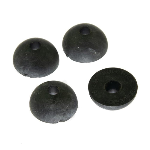 Dome Rubber Tap Washer 3/8" BSP Replacement 15.35mm Diameter (Pack of 4)