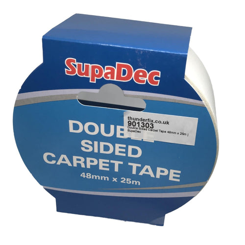 Double Sided Carpet Tape 48mm x 25m | SupaDec