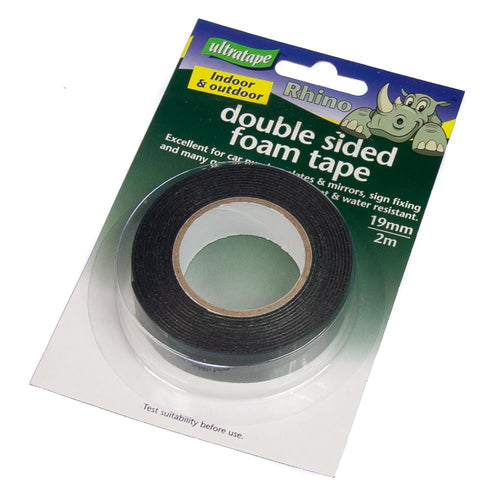 Double Sided Foam Tape Indoor and Outdoor Use Water Resistant | Ultratape