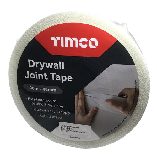 Drywall Joint Tape Self Adhesive 48mm x 90m | Timco