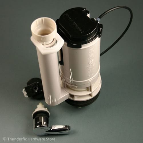 Dual Flush Toilet Cistern Syphon Valve Lever Operated Fluidmaster WC 350mm Cable PRO750UK
