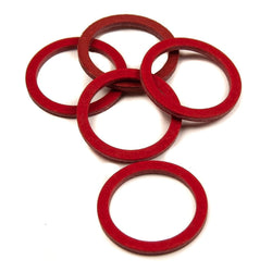 Fibre Washer for 1/2" BSP Tap Connectors, Washer is 18.25mm Diameter (Pack of 5) Tap Washers Thunderfix 100233