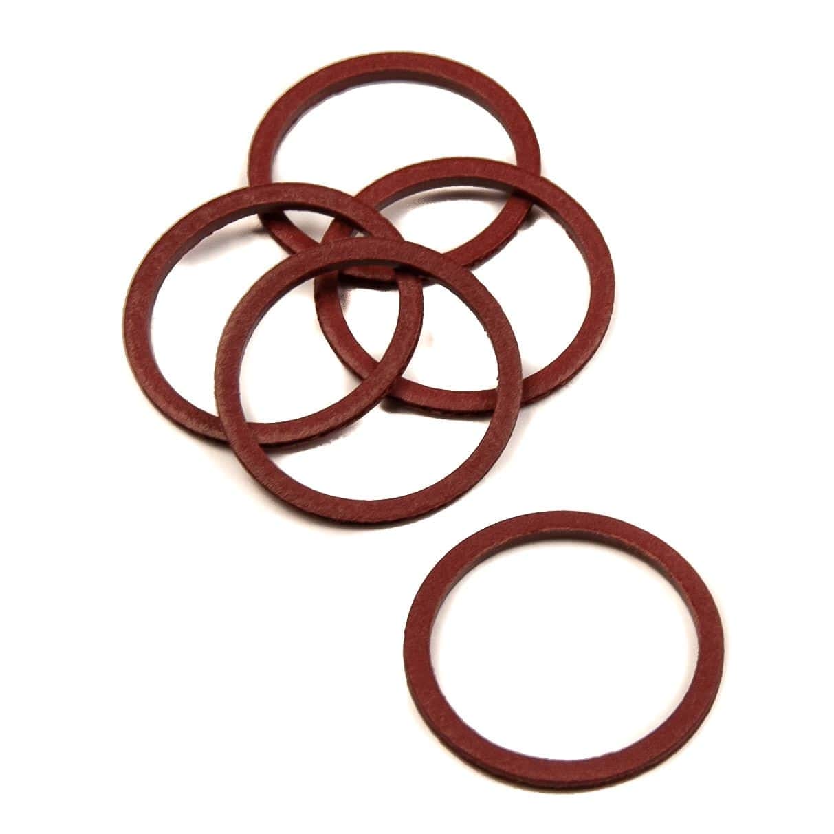 Fibre Washer for 3/4" BSP Tap Connectors, Washer is 23.88mm Diameter (Pack of 5) Tap Washers Thunderfix 100234