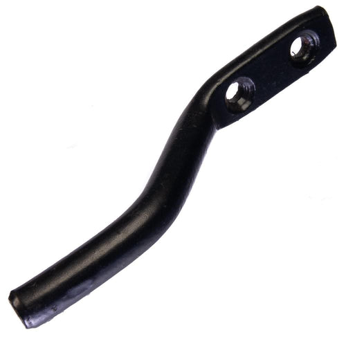 Gate Latch Replacement Solid Steel Striker Bar - Black