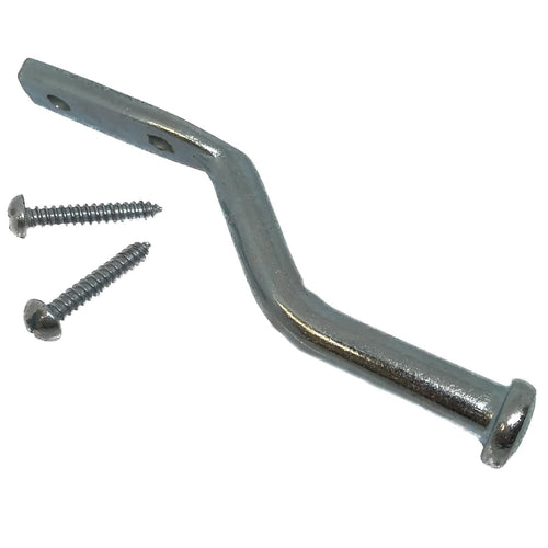 Gate Latch Replacement Solid Steel Striker Bar - Zinc Plated