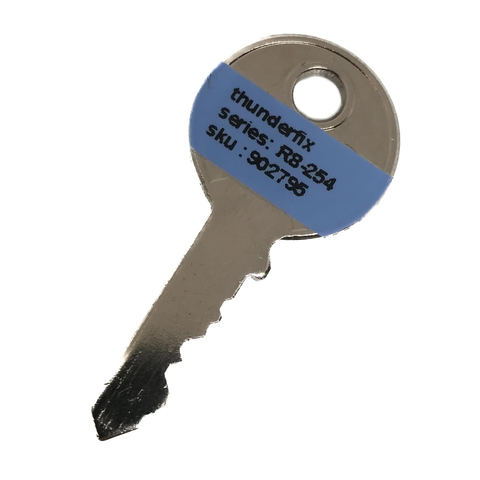 Henderson Garage Door Key (R8-R254) Cut to Code Key Replacement Service Item Thunderfix 902795