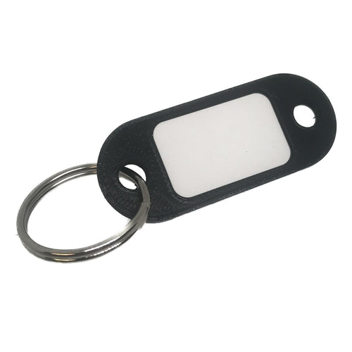 Key Tag Black 21mm x 51mm | Thunderfix