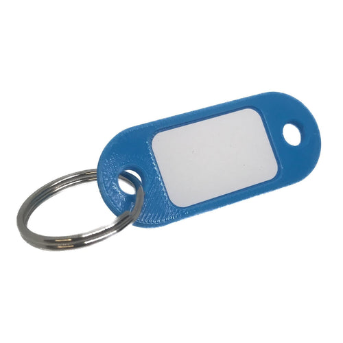 Key Tag Light Blue 21mm x 51mm | Thunderfix