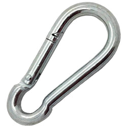 Large Carabiner Carbine Hook M8 Zinc Karribiners Thunderfix 900051