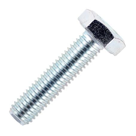 M8 X 70mm Set Screw Zinc Plated 8.8 DIN 933 | (Singles)