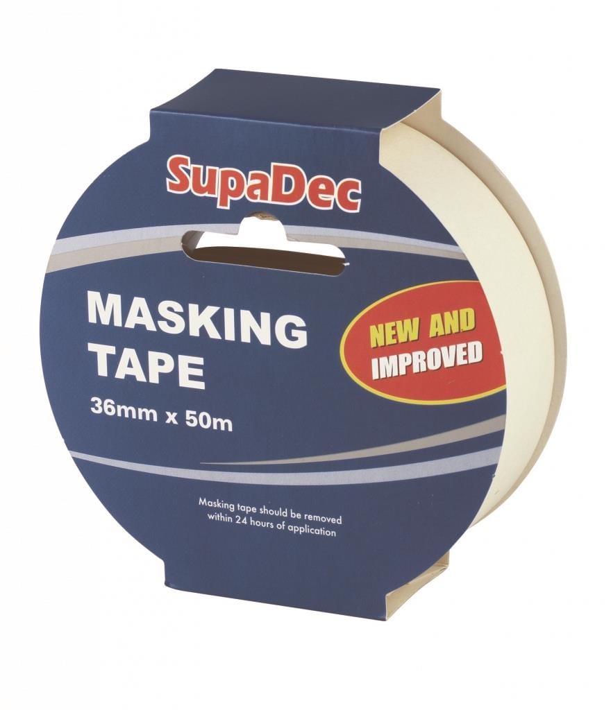 Masking Tape 36mm x 50m | SupaDec Masking Tape SupaDec 900319