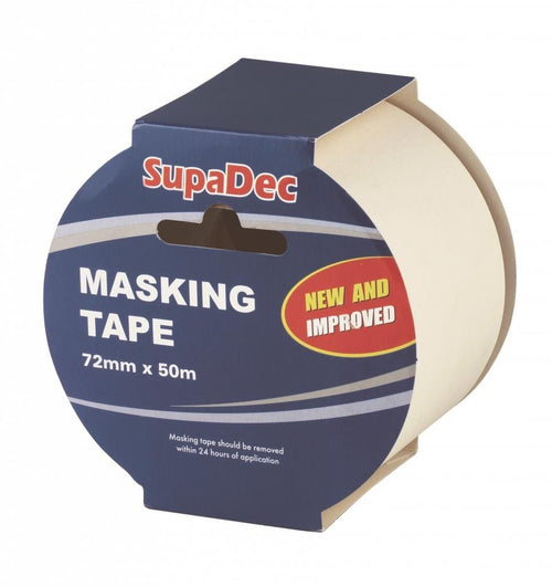Masking Tape 72mm x 50m | SupaDec