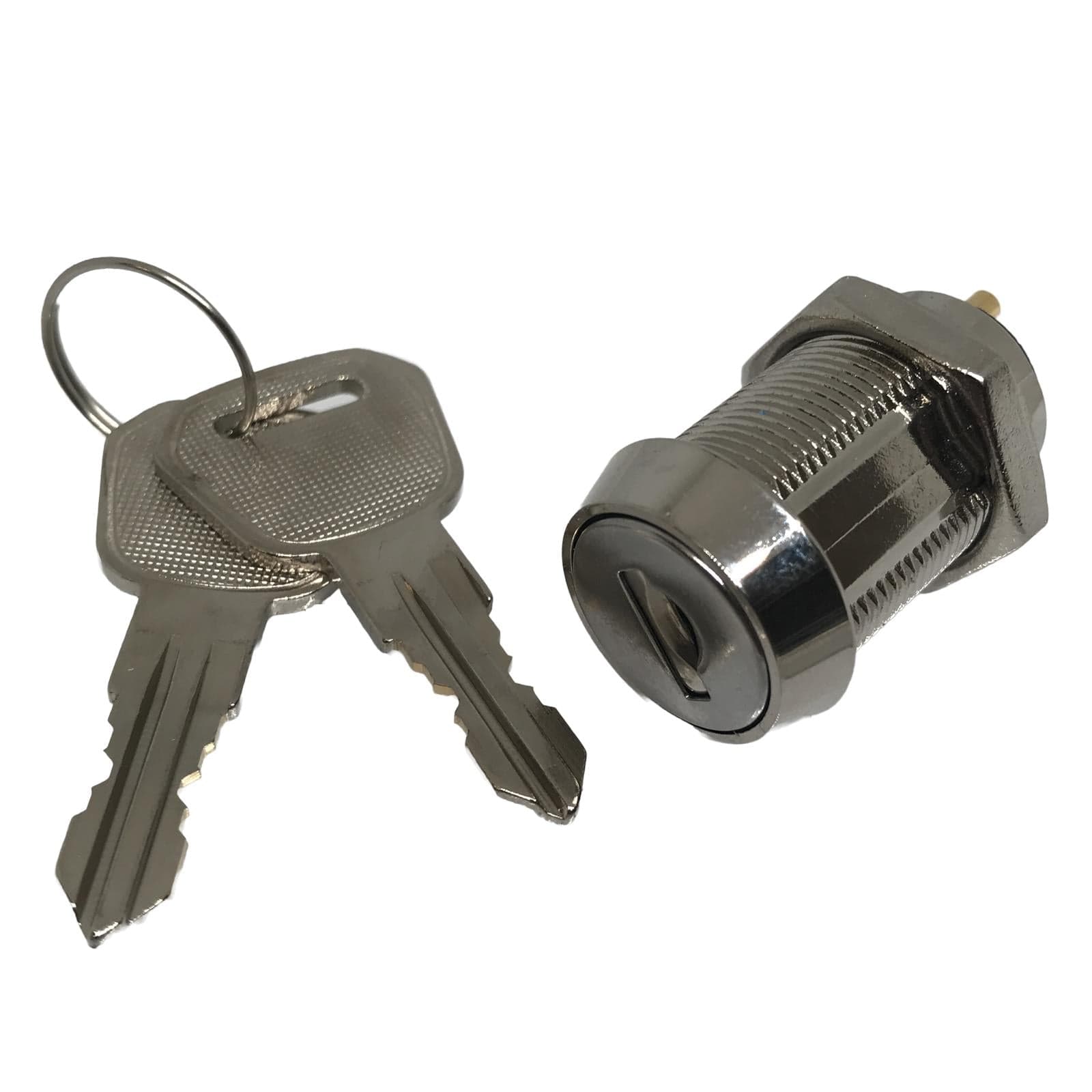 Metal Body Key Switch (On/Off) SPST 4A 125V 2A 250V – Thunderfix Hardware