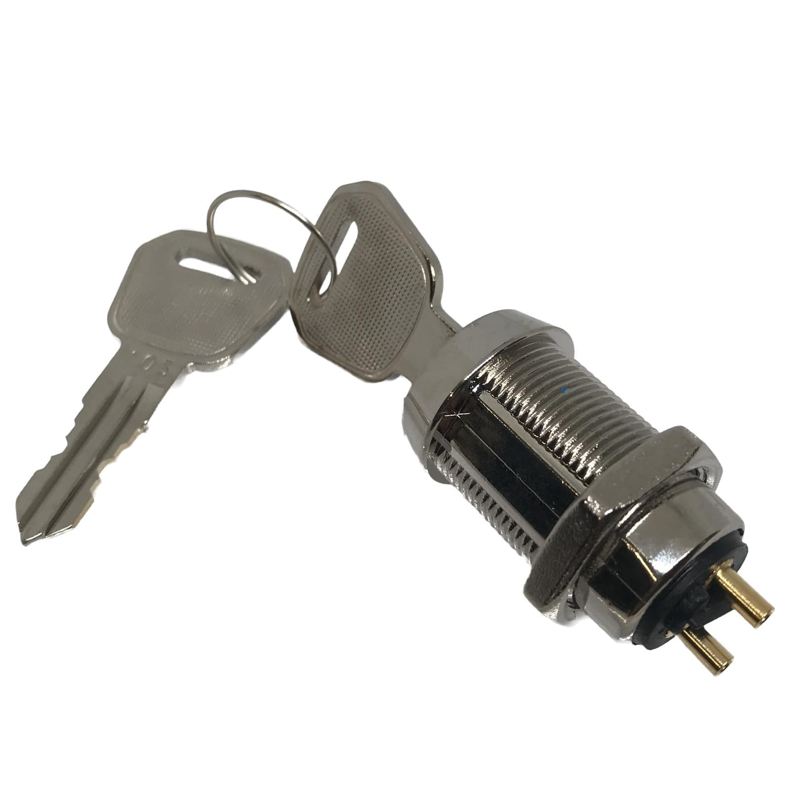 Metal Body Key Switch (On/Off) SPST 4A 125V 2A 250V Service Item Thunderfix 902900