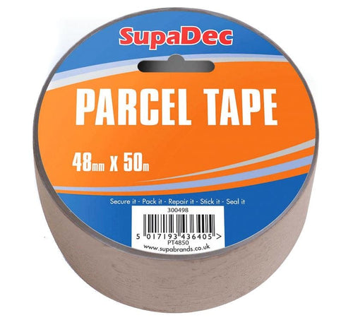 Parcel Tape Brown 48mm x 50m | Supadec