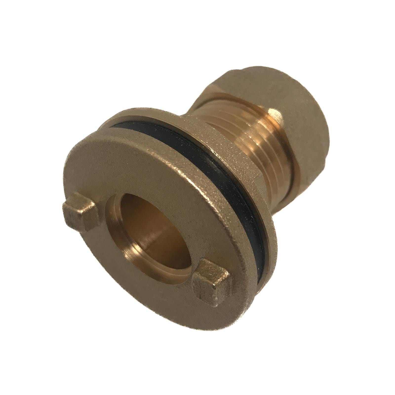 PC05 Tank Connector 15mm Compression Brass Plumbing Fitting Service Item Thunderfix 902286