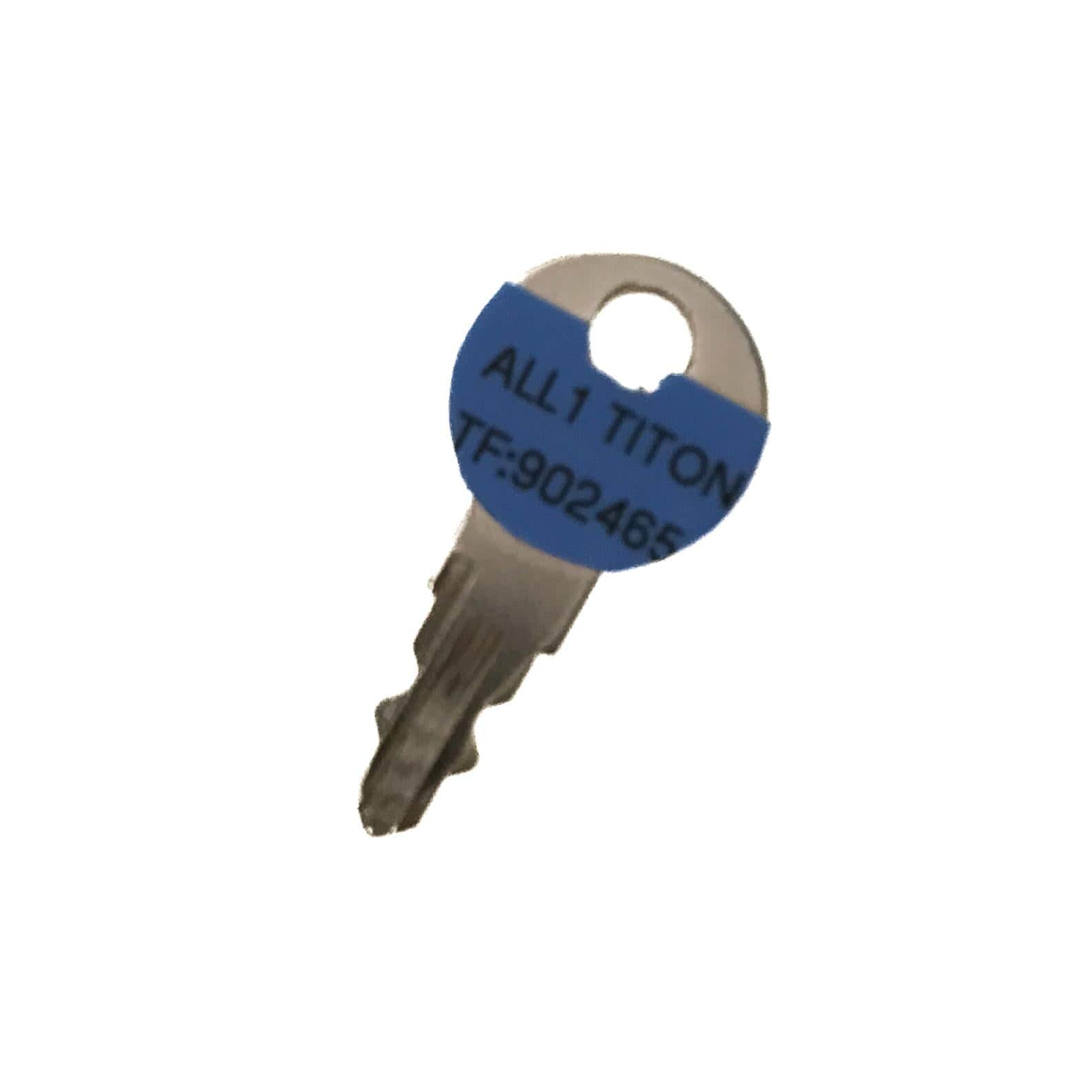 Replacement Window Key ALL1 to Suit Titon Alliance Window Lock Handles Pre Cut Service Item Thunderfix 902465