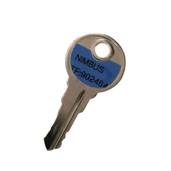 Replacement Window Key to Suit Nimbus (Old Type Trinity) Window Lock Handles Pre Cut Service Item Thunderfix 902464