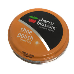 Shoe Polish Light Tan 40g | Cherry Blossom Service Item Cherry Blossom 902845