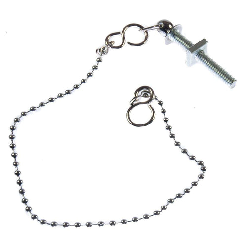 Sink Ball Chain Chrome Plated With Stay 300mm 12" Long Plug Chain