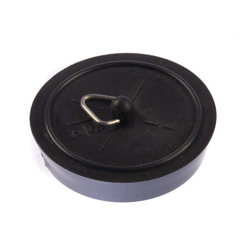 Sink Bath Plug Black 45mm - 1 3/4" - 1 3/4 Inches