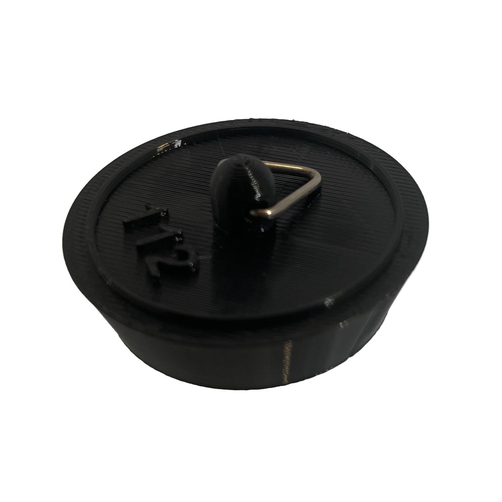 Sink Bath Plug Black Tapered Suits 36mm to 41mm Openings 1 1/2" - 39mm Service Item Thunderfix 903485