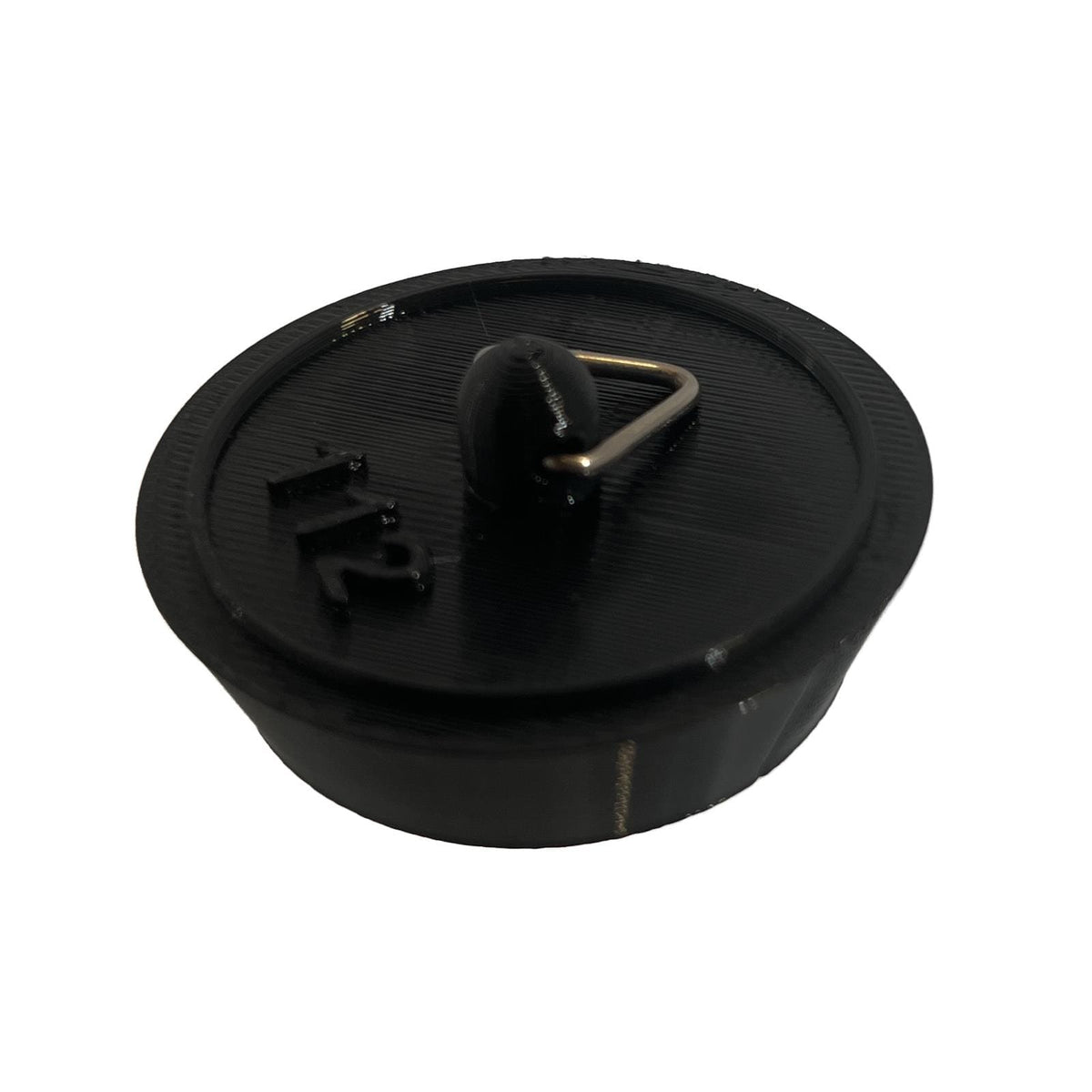 Sink Bath Plug Black Tapered Suits 36mm to 41mm Openings 1 1/2" - 39mm Service Item Thunderfix 903485