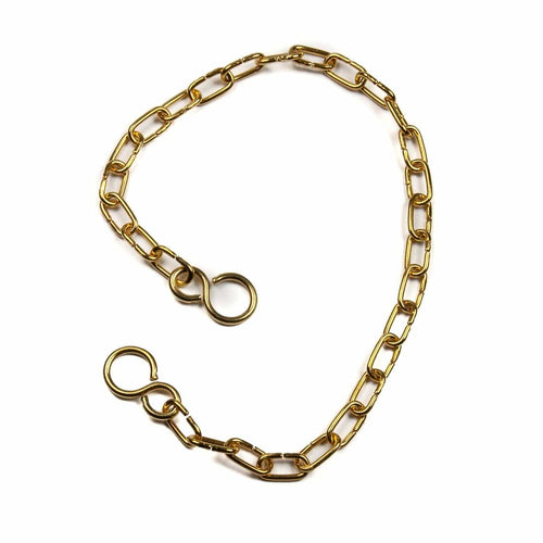 Sink Chain Brass Links 300mm 12" Long Plug Chain