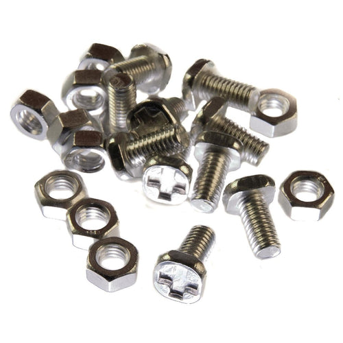 Square Head Greenhouse Nuts and Bolts (Pack of 10)