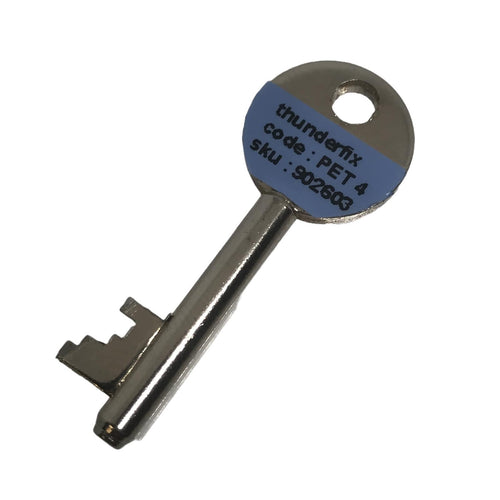 Squire Padlock Key PET Number 4 PET 4 for No 220/330 Squire Lock