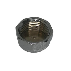 Stop End Cap 1/2" BSP Blanking Cap Textured Chrome Plated Fits 19mm Thread Service Item Thunderfix 902881