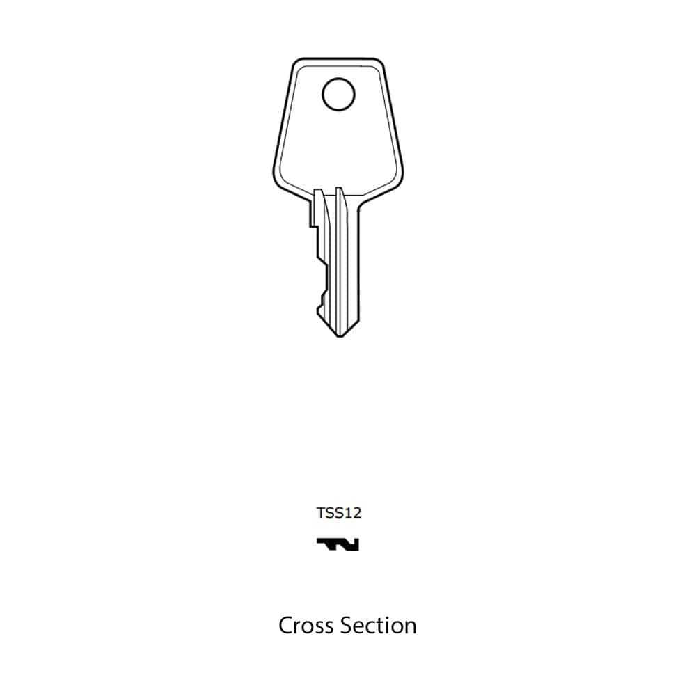 Strebor TSS12 Window Key Replacement Window Handle Key Window Strebor 900225